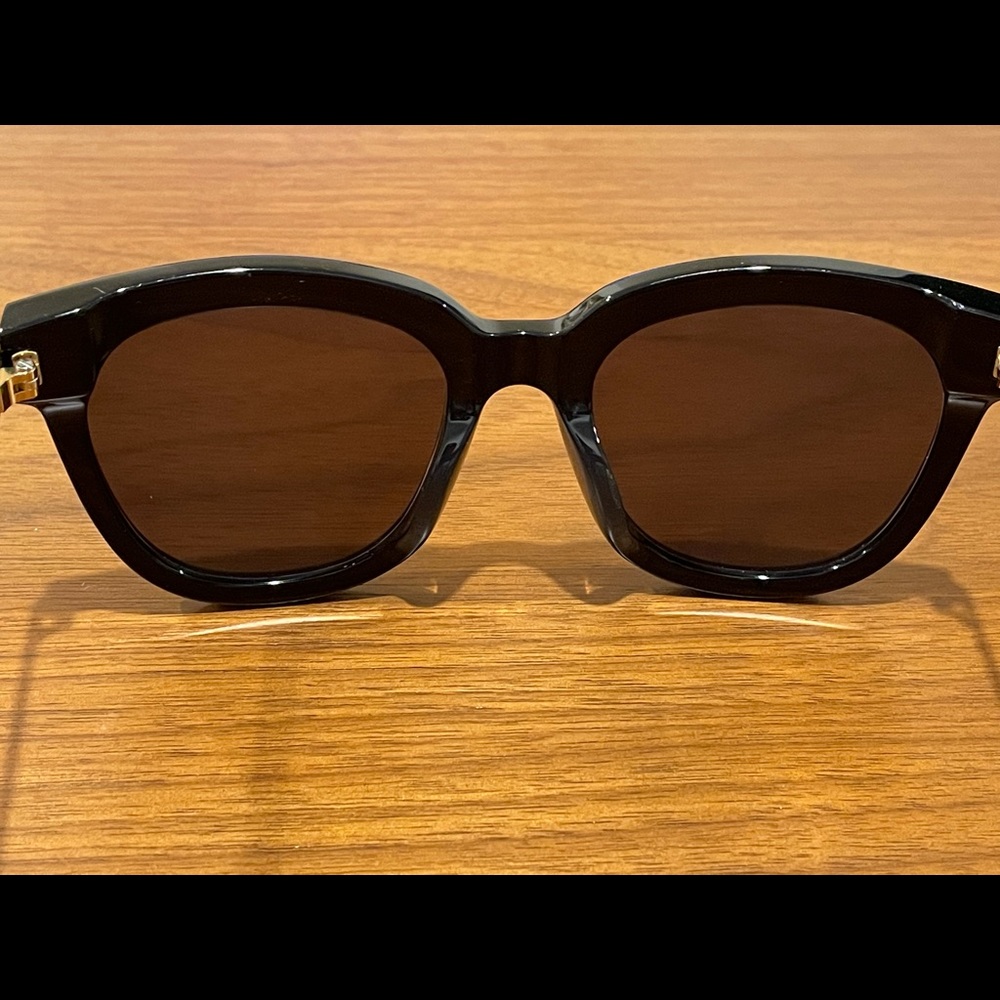 Gentle Monster Absente 01 Oversized Black Sunglasses w/ Case - Picture 8 of 8